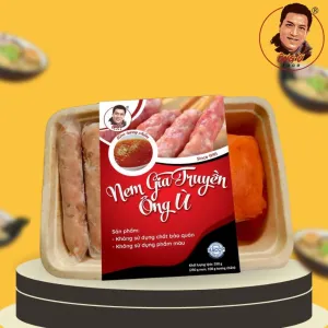 Nem Gia Truyền Ông Ù, Hương Vị Độc Quyền, Thịt Heo Sạch, Nem Thịt Heo, Thích Hợp Chiên Hoặc Nướng, Chế Biến Nhanh, Không Chất Độc Hại, Ẩm Thực Việt