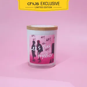"APT" Scented Candle Gift, Inspired By APT MV (Rosé & Bruno Mars), Scented Candle For Music & Party Lovers,  Limited Edition, Handmade, Gifts For K-Pop Fans