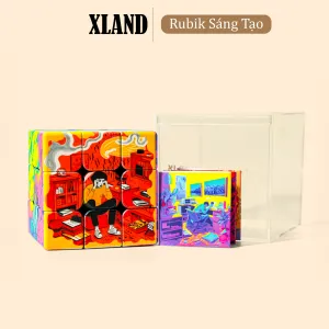 Rubik Mỹ thuật: Vừa là đồ chơi sáng tạo, vừa là tác phẩm nghệ thuật độc đáo, là lựa chọn hoàn hảo để trang trí và làm quà tặng sinh nhật.