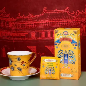 Ngũ Vị Sâm Hoàng Trà Là Dòng Trà Túi Lọc Giúp Chăm Sóc Cơ Thể Bằng Hương Vị Hoàng Gia Làm Từ Thảo Mộc Tự Nhiên, Lý Tưởng Để Làm Quà Tặng Sức Khỏe