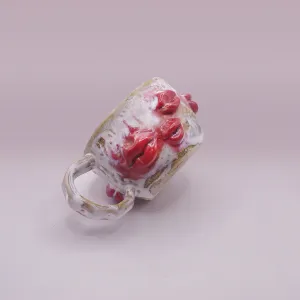 The "Thousand Kisses" Ceramic Mug from the "Love Potion" Collection captures the sweetness of lips through abstract art, offering a unique, handmade ceramic mug that's the perfect gift for those who appreciate distinctive, handcrafted treasures