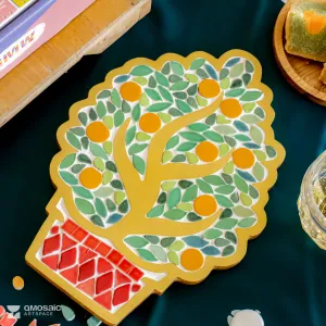 The Auspicious Kumquat Mosaic Kit offers a creative and enjoyable way to craft handcrafted Feng Shui decorations, making it a unique handmade Tet decor accessory and a perfect gift for those seeking interesting, meaningful creations.