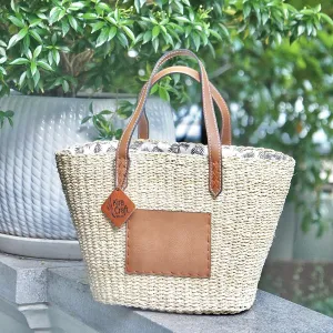 The Cyperus Papyrus Bag embodies elegance in every line, crafted from high-quality materials to create a handcrafted, sustainable handbag—a perfect fashion accessory and a thoughtful gift for her