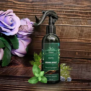 Chai xịt thơm phòng hương Forest (200ml) còn có thể dùng để khử mùi vải và xịt thơm xe hơi, với thành phần tự nhiên lành tính, an toàn cho sức khỏe.