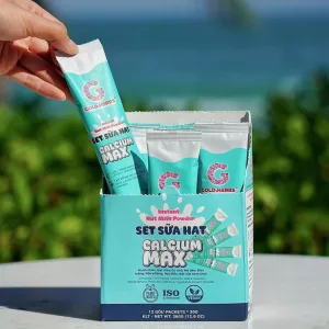 The Calcium Max Nut Milk Set with 12 tubes is the perfect calcium-boosting nut milk to awaken your powerful body, providing a nutritious and convenient breakfast - an ideal health gift for a strong start to the day!