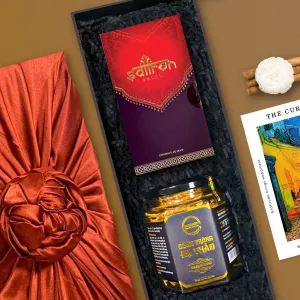 The Abundant Blessings Gift Set is the finest choice for health, featuring a Women's Day gift box with cordyceps and saffron - an elegant and thoughtful gift for her or a heartfelt present for mom.