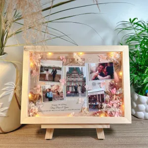 Tranh Hoa Khô Và Ảnh Theo Yêu Cầu giúp lưu giữ vẻ đẹp của từng khoảnh khắc, là tranh hoa khô handmade với khung tranh độc đáo, thích hợp làm quà cho nữ ý nghĩa và quà 8/3