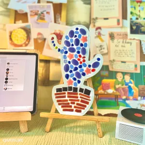 The Nature-Themed Ceramic Mosaic Kit is a DIY handmade gift made from Bát Tràng ceramics, allowing kids to safely create adorable trees and animals - a perfect gift for kids!