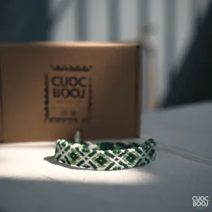 The Classic Green Handmade Bracelet captures nature’s hue in every movement, making it a timeless unisex accessory and a perfect birthday gift for her.