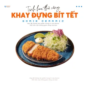 Elevate your dining experience with the Bat Trang Fire-Glazed Flat Round Tray, a stunning round steak plate that adds a touch of luxury to any meal—perfect for elegant restaurant settings, crafted from Vietnamese pottery, and a unique souvenir for those who appreciate fine artistry.