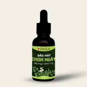 Moringa Seed Oil – a natural essential oil with a pleasant herbal aroma that supports healthy skin and hair, promotes hair growth, and is safe for all skin types.