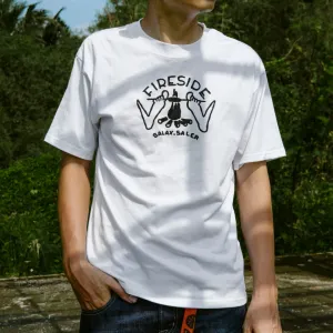 Fireside cotton t-shirt combining comfort and distinctive style with creative patterns, easy to match with other clothes, suitable for all genders, perfect for travel groups, and makes an impressive birthday gift.