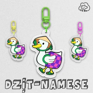 Móc Khoá "Dzịt-Namese" Ngộ Nghĩnh Đến Mức Bật Cười với thiết kế Móc Khóa Hình Vịt làm từ Móc Khóa Mica Nghệ Thuật, là Phụ Kiện Thủ Công với Màu Tươi Tắn, tạo nên Quà Tặng Đáng Yêu cho mọi dịp