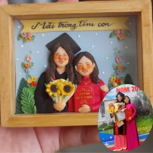Tranh Đất Sét Theo Yêu Cầu, Cỡ Nhỏ, Ảnh Người Và Thông Điệp Tự Chọn, Tối Đa 4 Người, Tranh Đất Sét Cá Nhân Hóa, Quà Tặng Cá Nhân Hóa, Quà CướiTranh Đất Sét Theo Yêu Cầu, Cỡ Nhỏ, Ảnh Người Và Thông Điệp Tự Chọn, Tối Đa 4 Người, Tranh Đất Sét Cá Nhân Hóa, Quà Tặng Cá Nhân Hóa, Quà Cưới, Quà Tặng Mẹ