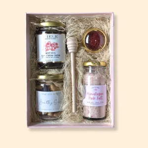 hộp quà stay healthy, bổ trợ sức khỏe, chăm sóc toàn diện, tặng người lớn tuổi, hồi phục nhanh, quà tặng ý nghĩa, quà tặng, đặc sản, the joy box, chus