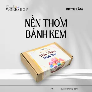 Bộ kit làm nến hình bánh kem tận hưởng những khoảnh khắc đáng yêu với nến thủ công an toàn thành phần tự nhiên, món quà tặng thủ công và quà sinh nhật độc đáo