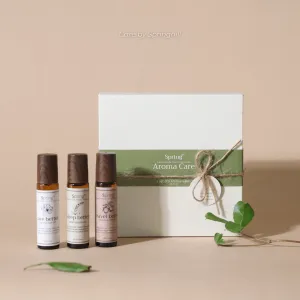 Set 3 thanh lăn tinh dầu hữu cơ mang đến sự thư giãn toàn diện cho cả thể chất và tinh thần, tinh dầu thiên nhiên hỗ trợ ngủ ngon, tạo nên món quà tặng sức khỏe đầy ý nghĩa cho cuộc sống cân bằng.