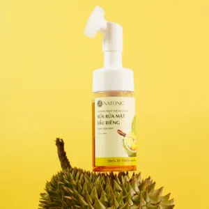 Sữa rửa mặt sầu riêng 100ml với công thức hiệu quả bất ngờ, có khả năng ngăn mụn đáng kể từ thành phần tự nhiên an toàn, giúp chăm sóc da khỏe mạnh toàn diện, là sản phẩm mỹ phẩm thiên nhiên lành tính cho mọi loại da