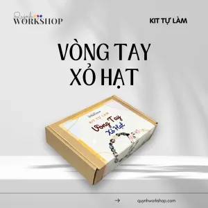 Bộ kit tự làm vòng tay xỏ hạt thỏa sức sáng tạo món phụ kiện riêng mình, vòng tay hạt charm làm quà tặng thủ công, quà lưu niệm sáng tạo và quà sinh nhật ý nghĩa.