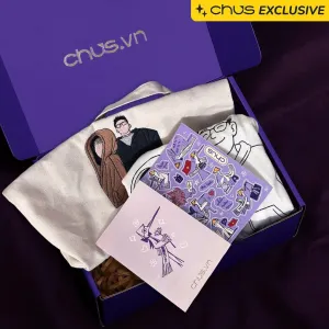 Personalized "Embody" gift box with deeply unique essence features custom printed t-shirt and embroidered bag gift set, creating a personalized gift and creative birthday gift