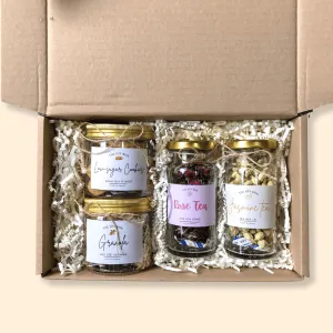 hộp quà snack and tea, bữa phụ ngon miệng, lựa chọn lành mạnh, đa dạng hương vị, màu sắc bắt mắt, quà tặng lý tưởng, quà tặng, the joy box, chus
