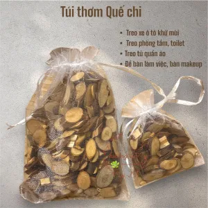 Cinnamon scented sachet fragrant every corner of home, car hanging scent bag toilet room fragrance pouch natural herbs as aromatic gift