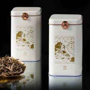 Hộp trà nhài Shan Tuyết Bản Liền tận hưởng tinh hoa từ đất lành, đặc sản Bản Liền hộp trà cao cấp quà biếu sang trọng Việt Nam cao cấp