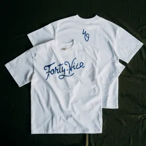 Forty Nice cotton t-shirt for Dalat enthusiasts, premium fabric, perfect for travel, unique birthday gift and Vietnamese souvenir.