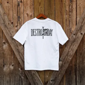 The "Destroy Monday" cotton T-shirt combines creativity and comfort, making it perfect for bold spirits, travel groups, birthdays, or as a unique Vietnamese souvenir.