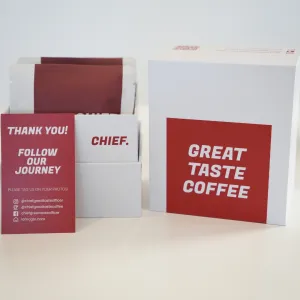 Cà phê túi lọc Great Taste hộp 10 túi lọc hương vị thượng hạng, hạt Arabica Việt Nam và Ethiopia  - Cà phê cao cấp quà tặng đồng nghiệp