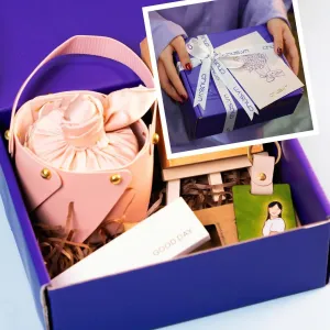 Hộp quà Mây cá nhân hóa gồm nến thơm thông điệp ẩn và móc khóa vẽ tay, món quà sinh nhật, quà tặng cá nhân hóa độc đáo và tinh tế