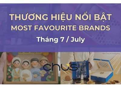 Top 5 Trending Vietnamese Gift Brands On CHUS In July