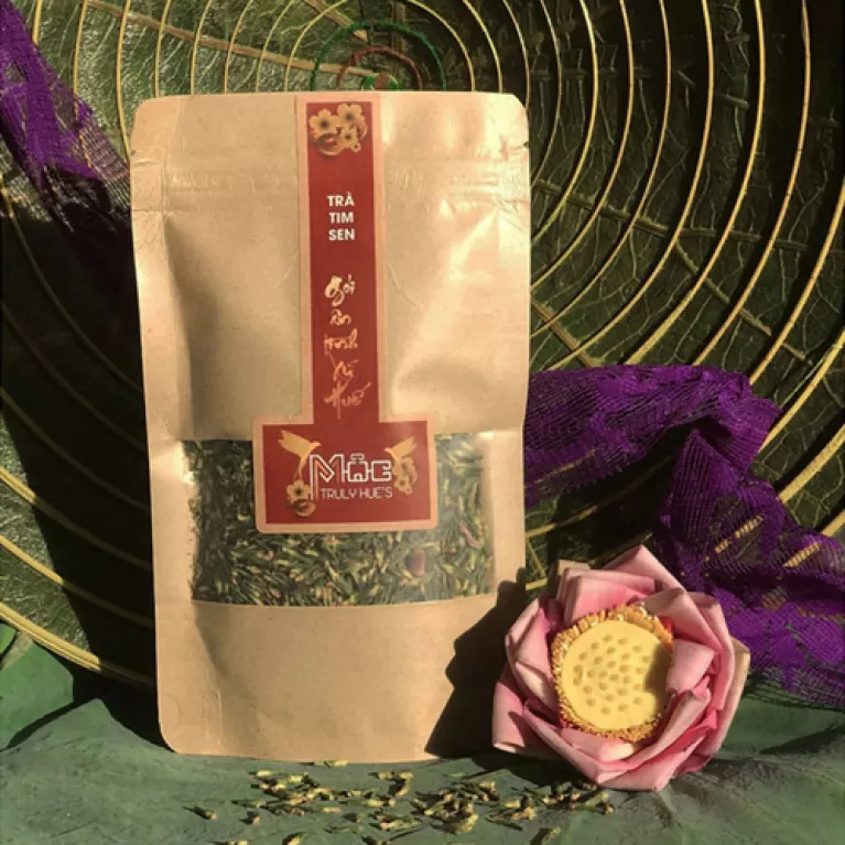 trà tim sen, mộc truly huế, chus