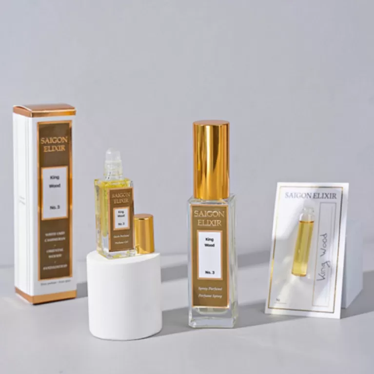 king wood perfume, white sandalwood perfume, agarwood perfume, warm and luxurious scent, stress-relieving