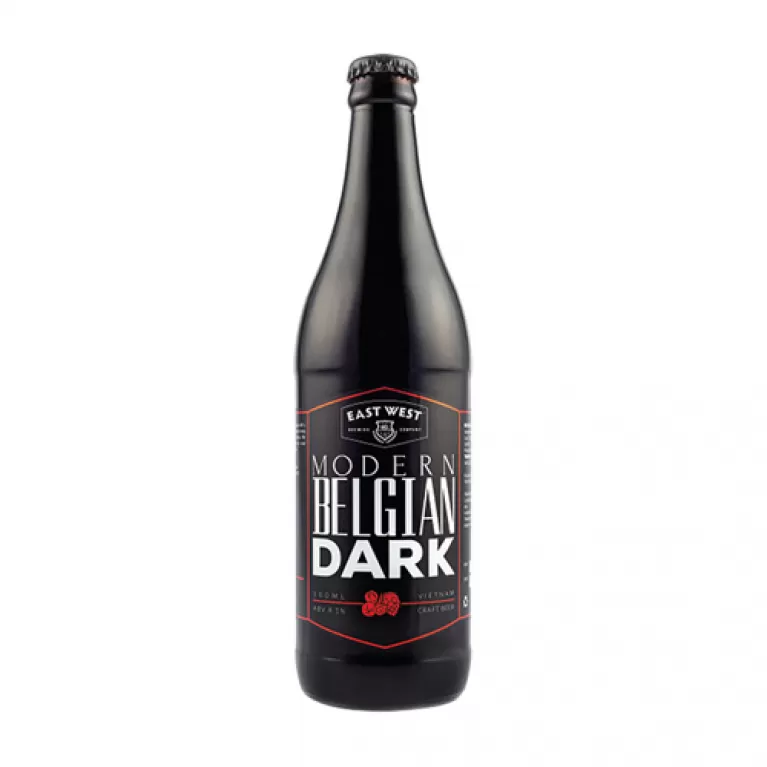 modern belgian dark craft beer, handcrafted beer, premium craft, top-quality ingredients, traditional belgian beer taste