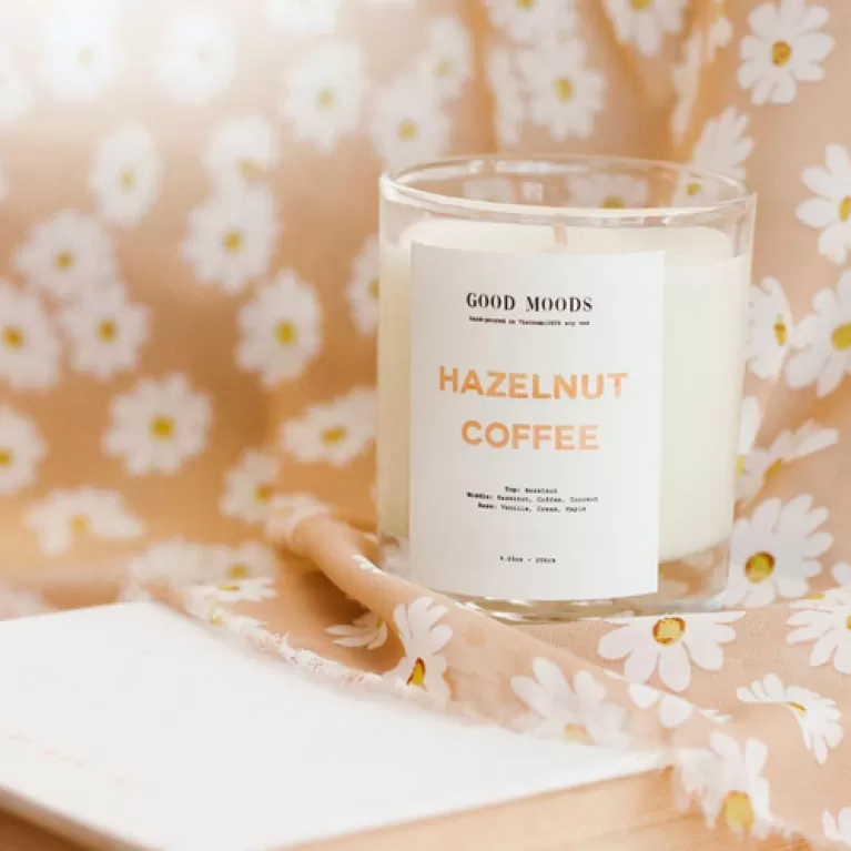 nến thơm hazelnut coffee, size s, goodmoods, chus