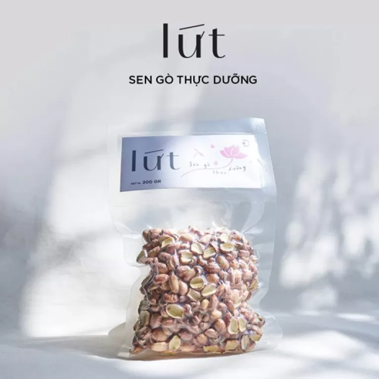sen gò thực dưỡng lứt, đặc sản phú yên, hạt sen khô tách tim, đồ ăn thực dưỡng, hạt ăn kiêng, hạt sen nguyên chất