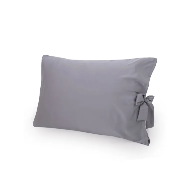 50 x 70cm satin silk pillowcase with bow ties, soft and breathable material, meticulously sewn seams, high-quality pillow cover