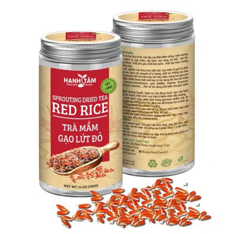 Roasted Sprouted Red Rice Tea - Hạnh Tâm | CHUS