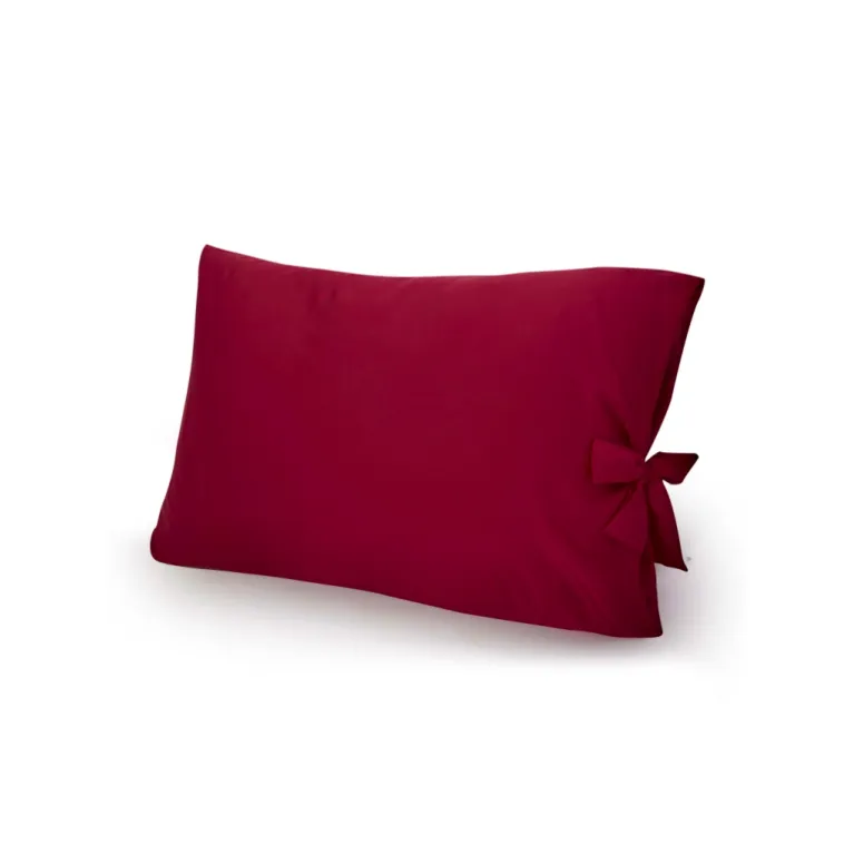 50 x 70cm satin silk pillowcase with bow ties, soft and breathable material, meticulously sewn seams, high-quality pillow cover