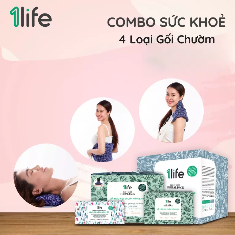 set gối thảo mộc sức khỏe, gối chườm nóng lạnh, gối thảo mộc chườm mắt, gối chườm cổ vai gáy, gối thảo mộc chườm bụng