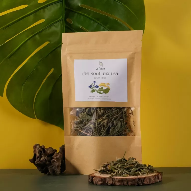the soul - trà tinh thần, túi zip 10g, là nhiên, chus