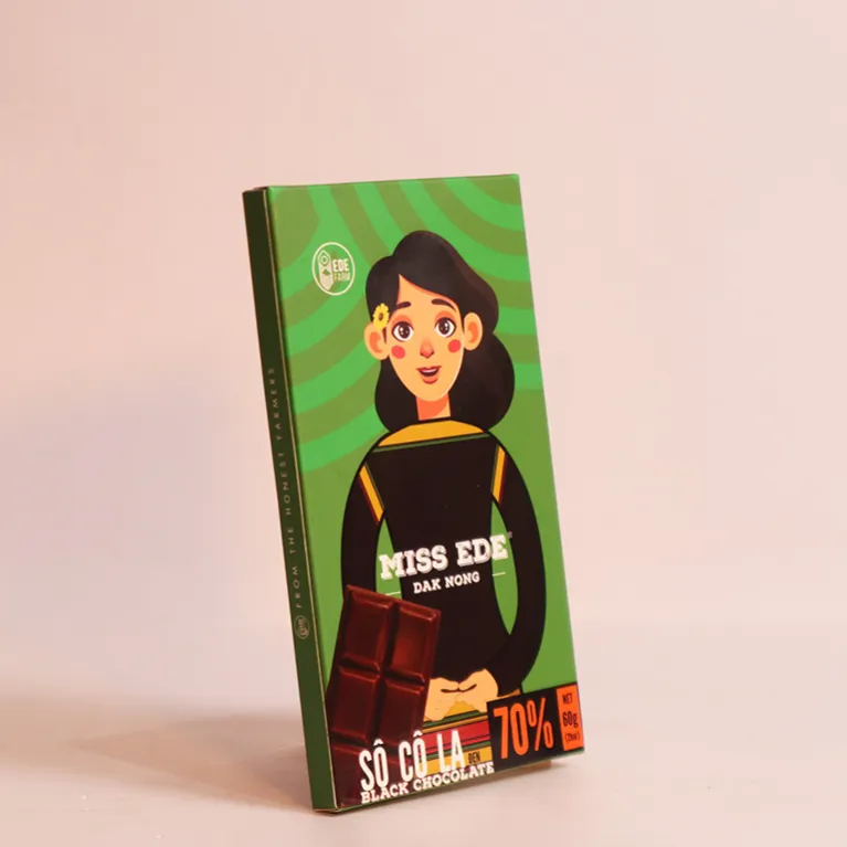 Socola Đen 70% Đắk Nông, MISS EDE, chus