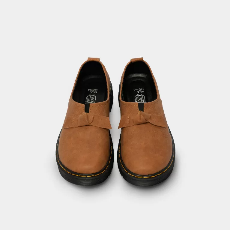 genuine leather shoes with bow, pu leather shoes, little princess shoes, bow-accented leather shoes, handmade leather shoes, vintage shoes