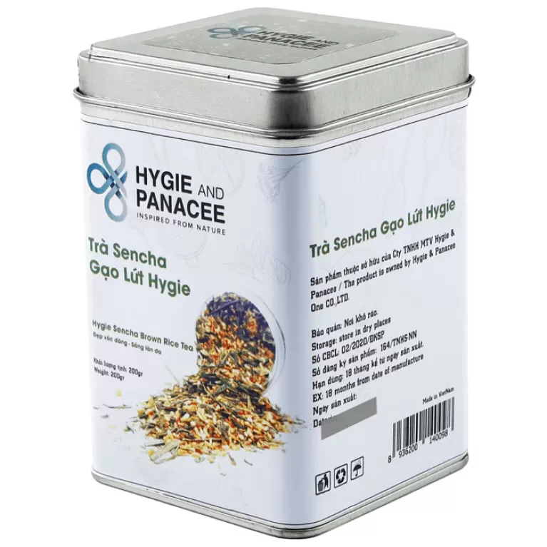 trà sencha gạo lứt, hygie and panacee, chus