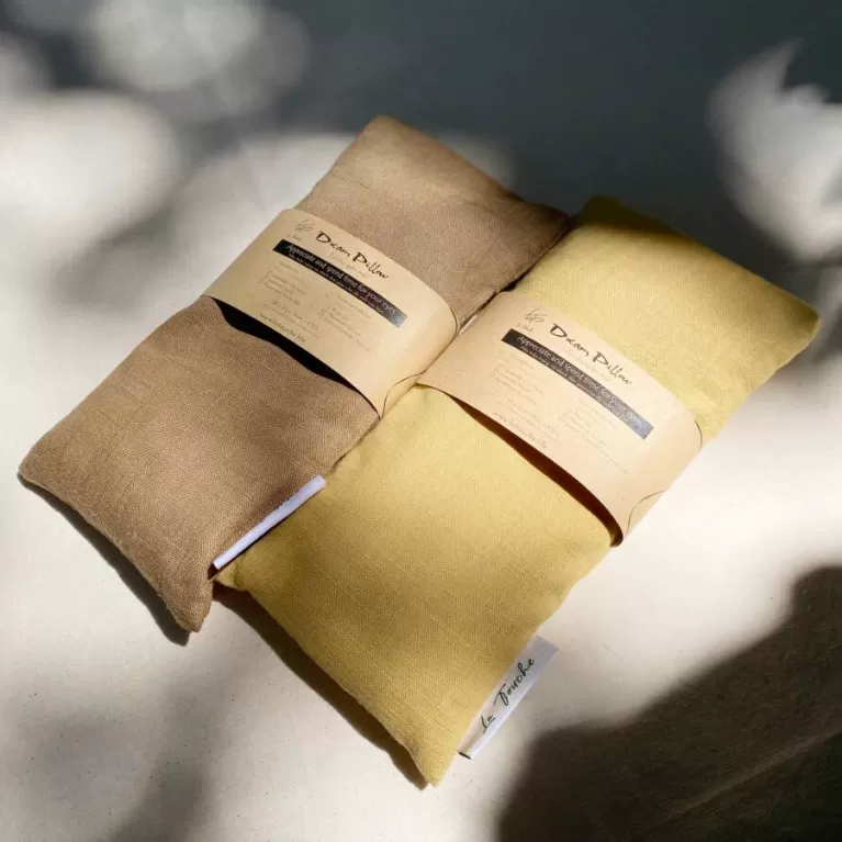 túi chườm thư giãn không hương, túi chườm nóng lạnh, túi chườm vải linen mềm, túi chườm thêu tên, quà tặng người thân