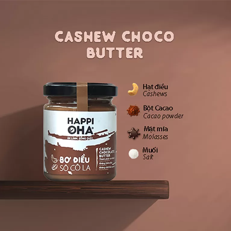 Cashew Choco Butter - Happi Oha | CHUS