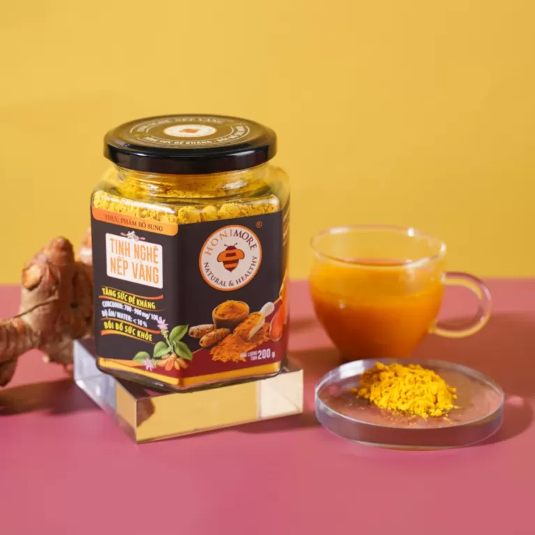 Tinh Nghệ Nếp Vàng, Honimore, chus