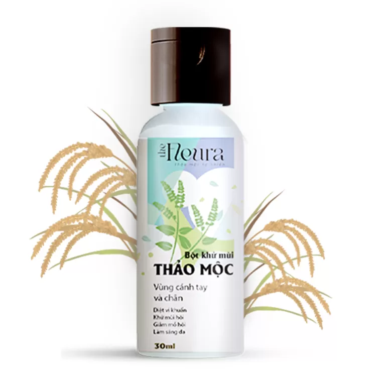 bột khử mùi thảo mộc, khử mùi hôi chân, bột khử mùi hôi nách, bột thảo dược khử mùi, bột khử mùi cơ thể