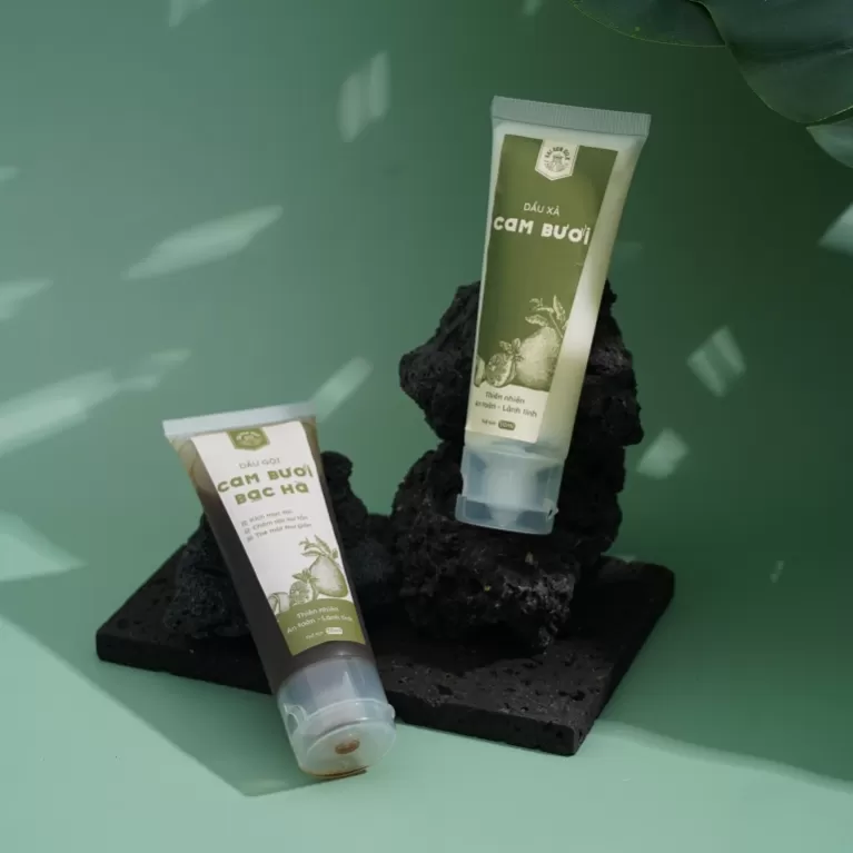 combo dùng thử gội và xả cam bưởi tiện dụng, kích thích tóc mọc dày, giảm gãy rụng, cung cấp độ ẩm cho tóc, việt nam, saigon silk, chus